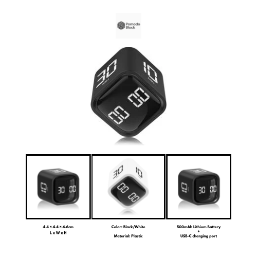 PomodoBlock™ Cube Timer